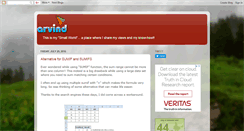 Desktop Screenshot of blog.arvindkumar.com
